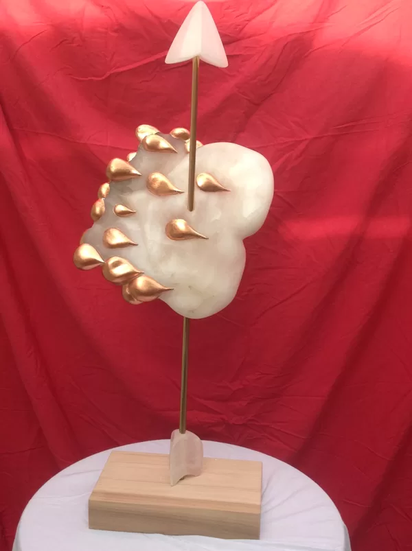 Cœur qui saigne (79x29x19 - 8kg)