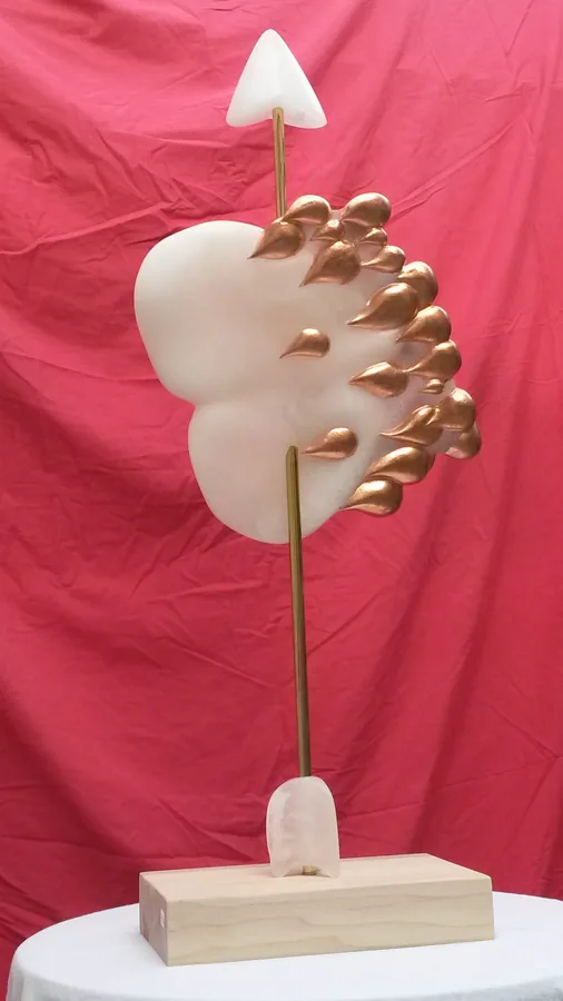 Cœur qui saigne (79x29x19 - 8kg)